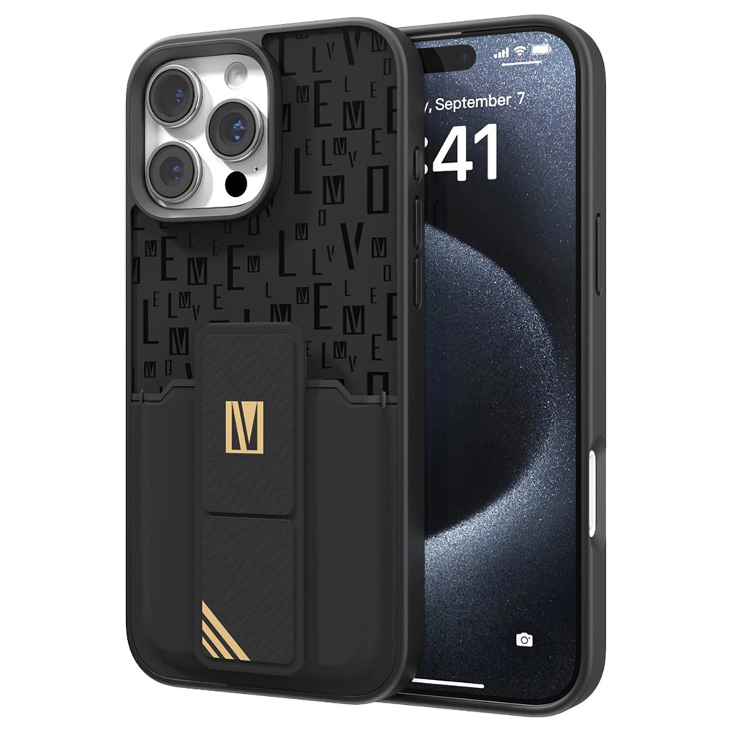 Morphix Cuero Gripstand Case for iPhone 16 Pro Max