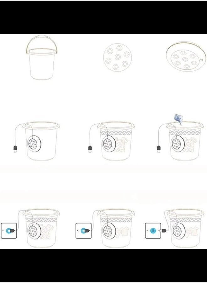 Turbine Mini Washing Machine