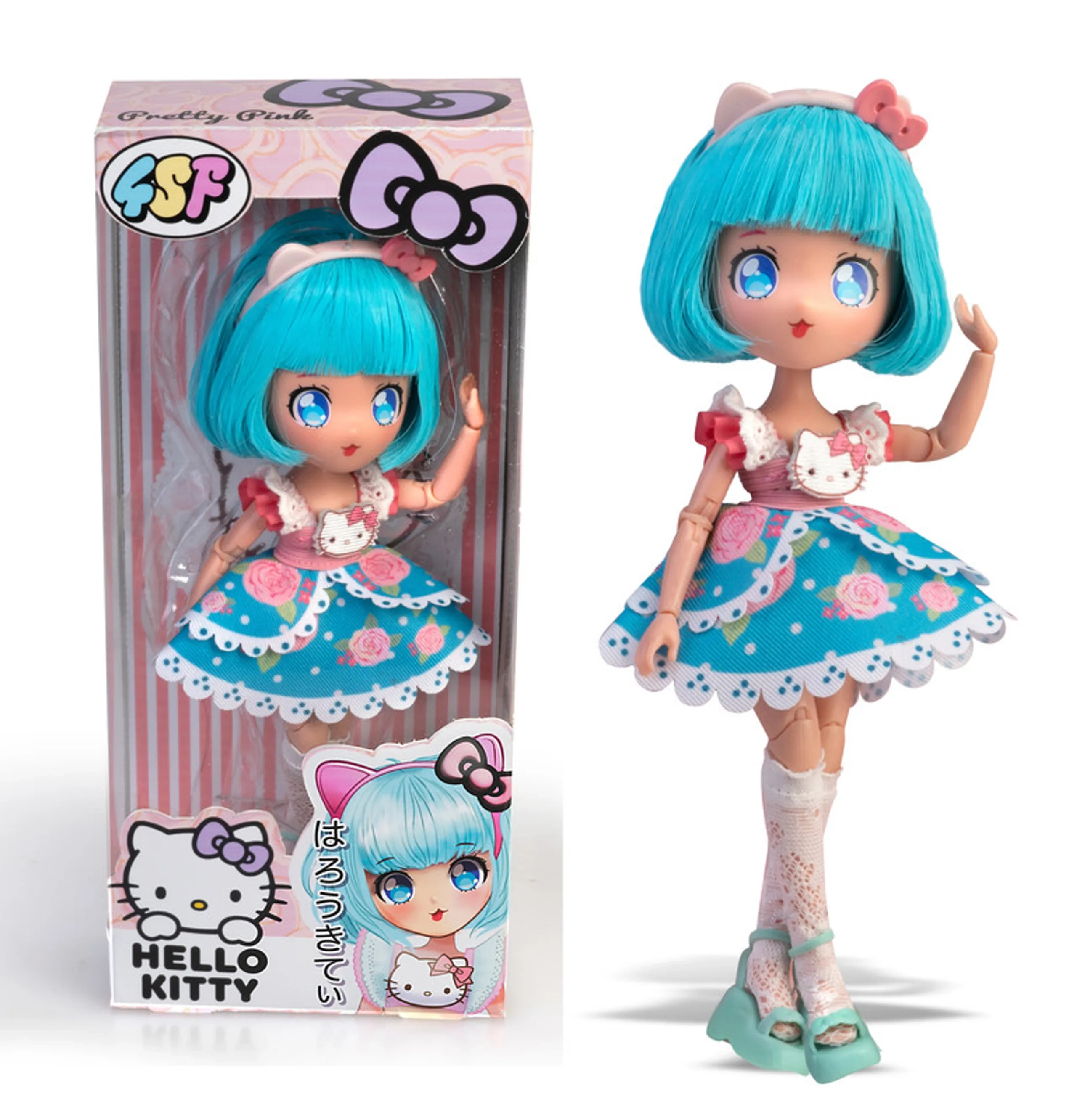 Hello Kitty Manga Doll - Pretty Pink Ages 4+