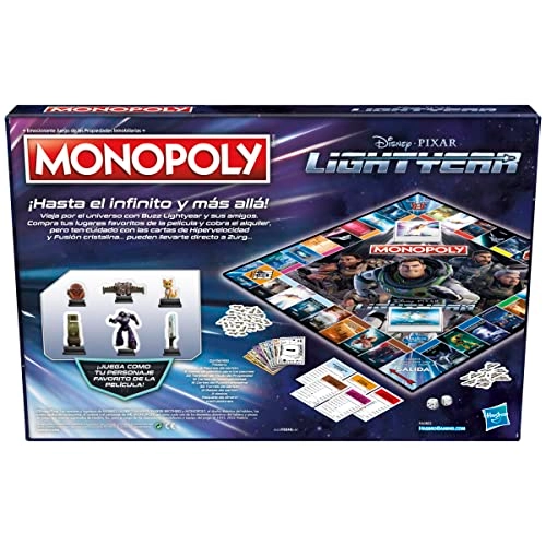 Monopoly: Disney and Pixar's Lightyear Edition - Board Game