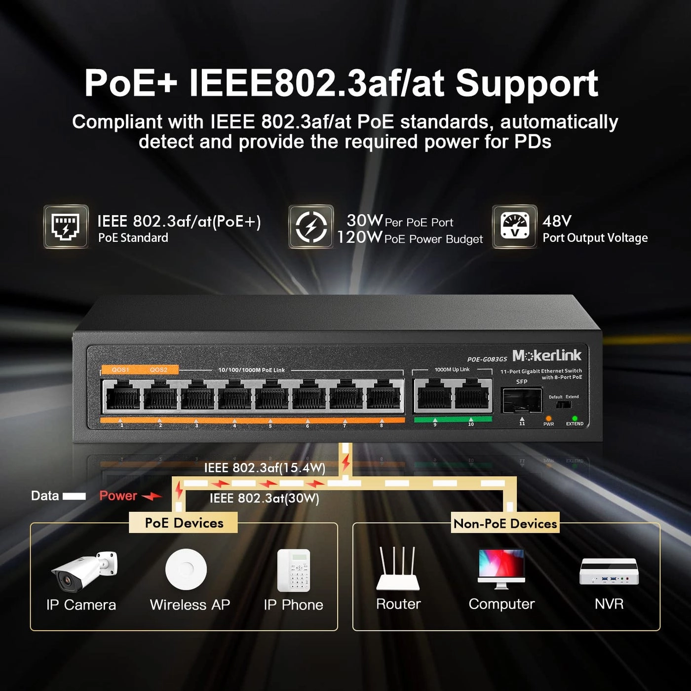 Ethernet Switch 11-ports