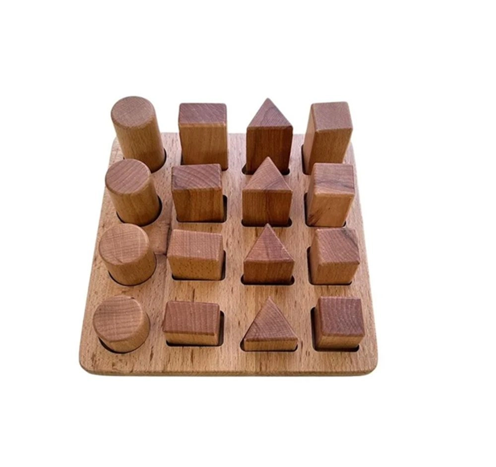 Edu Fun Geometric Peg Grading Boards - 2+