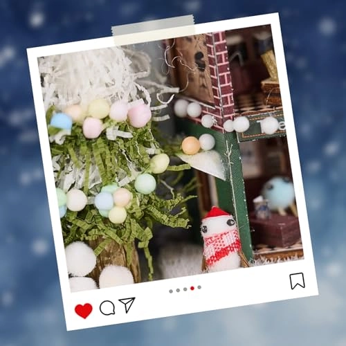 DIY Miniature Dollhouse Kit - Spring