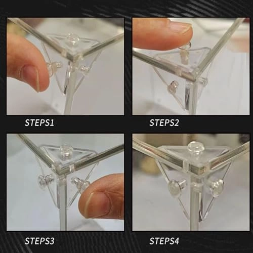 Acrylic Display Case for LEGO Type A Chalet 21338 - Gift Block Model Collector Series - 3mm thickness