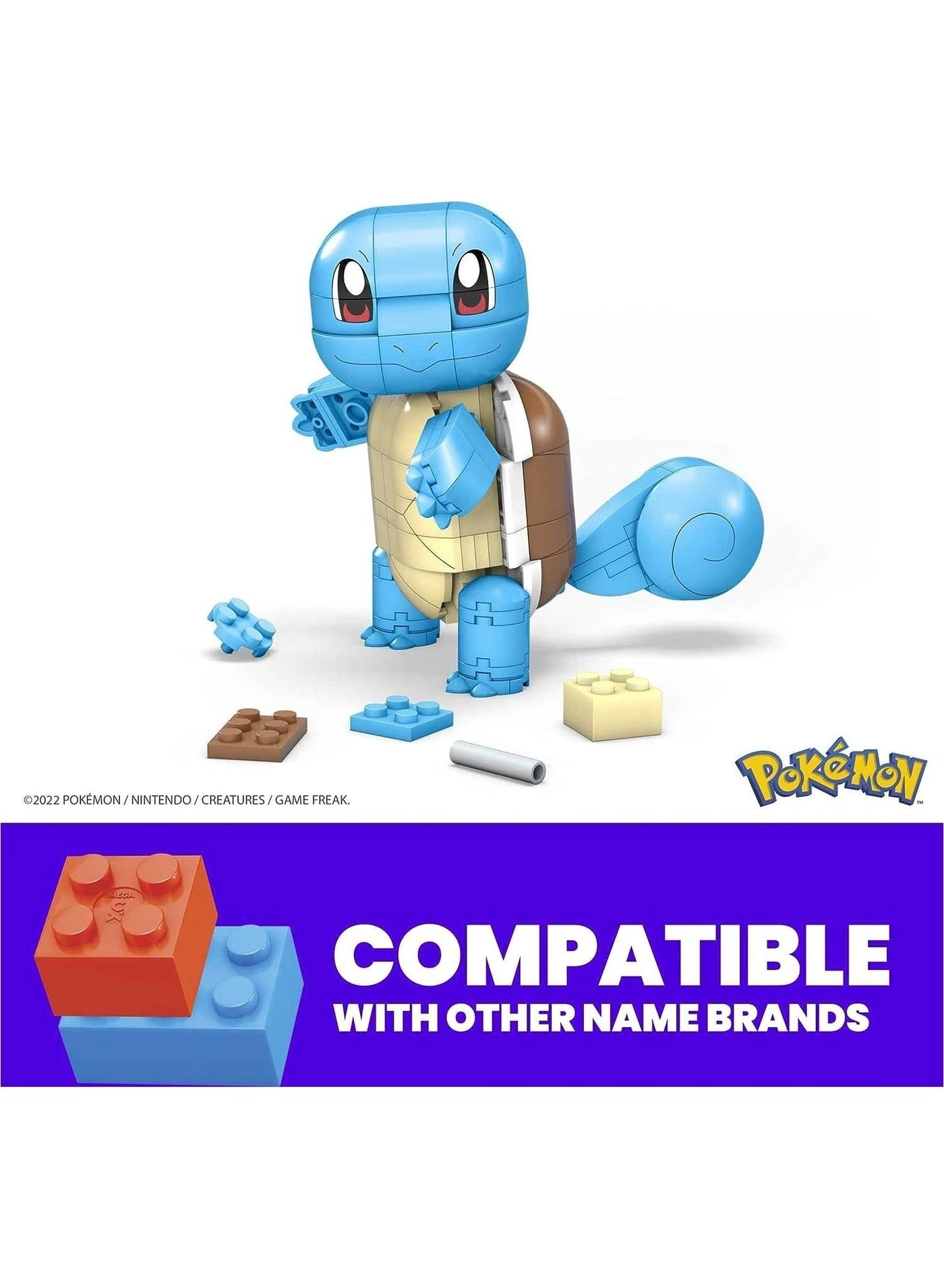 Construx Pokémon Build & Show Squirtle - 199pcs