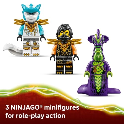 NINJAGO Cole's Mission Mech & Dragon Zane (71854)