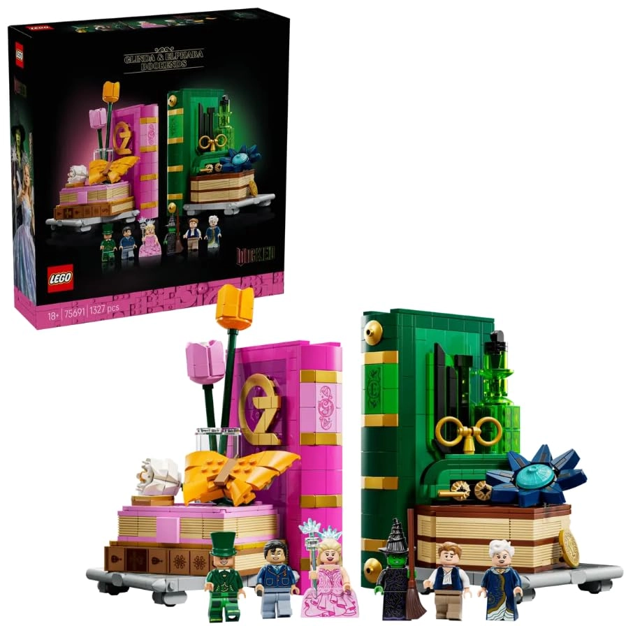 Wicked Glinda & Elphaba Bookends (75691) - Building Set