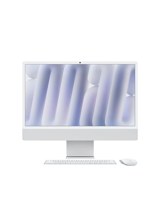 iMac 24 inch M4 10-core CPU and 10-core GPU, 24GB, 512GB SSD - Silver