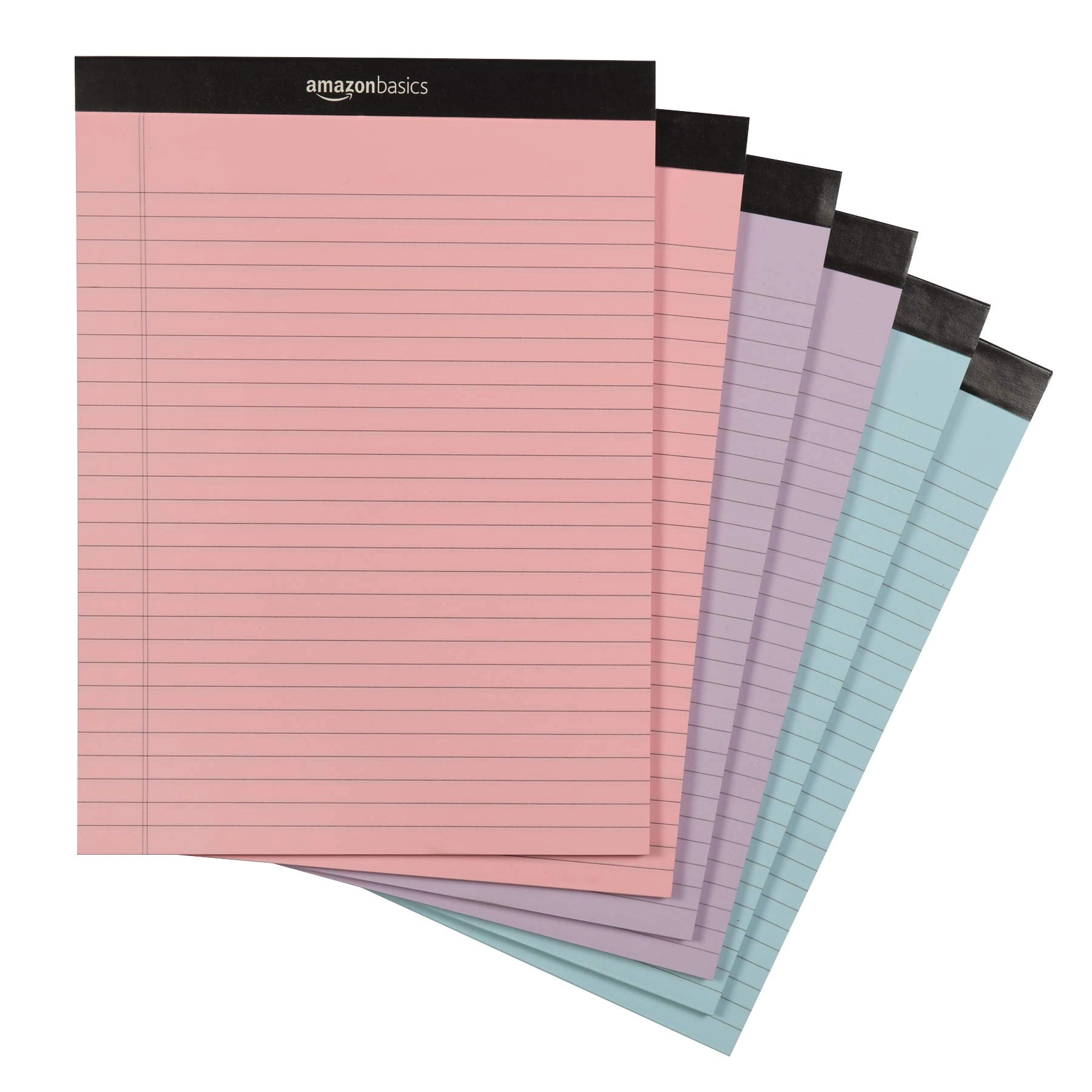 Amazon Wide Ruled Lined Writing Note Pads 11.75 x 8.5 inches Softcover - Lined 300 Pages