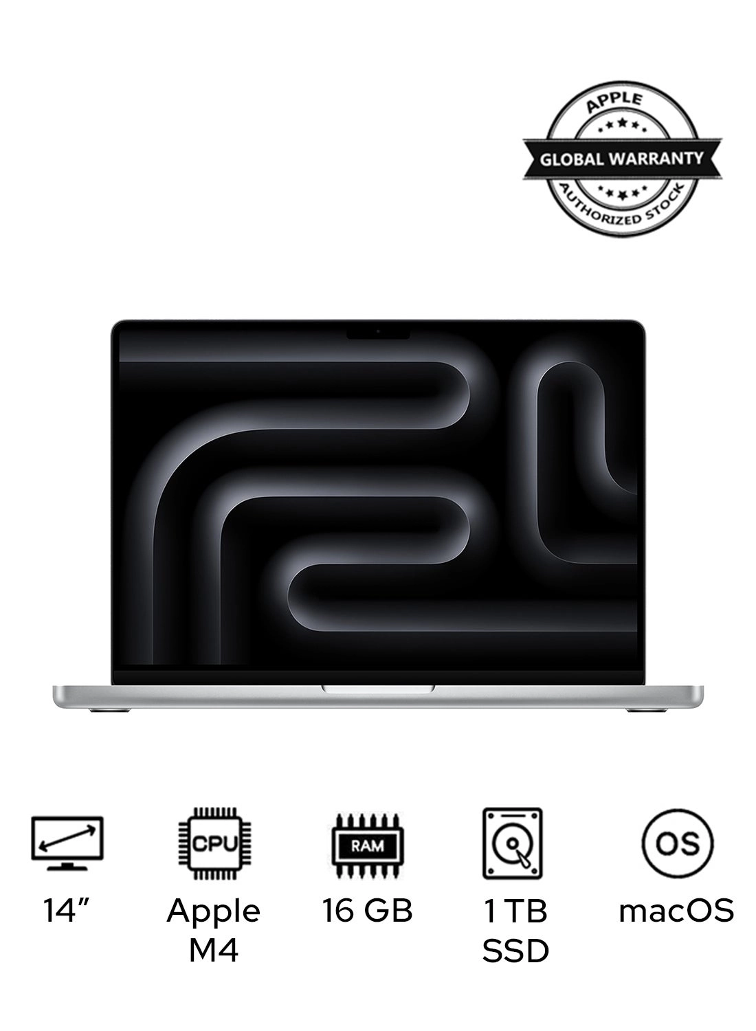 MacBook Pro MW2V3AB/A 2024 - 14'' M4 16GB 1000GB SSD