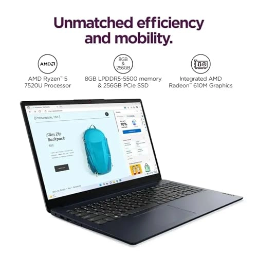 IdeaPad - 15.6'' 512GB 8GB Ryzen 5 7520U