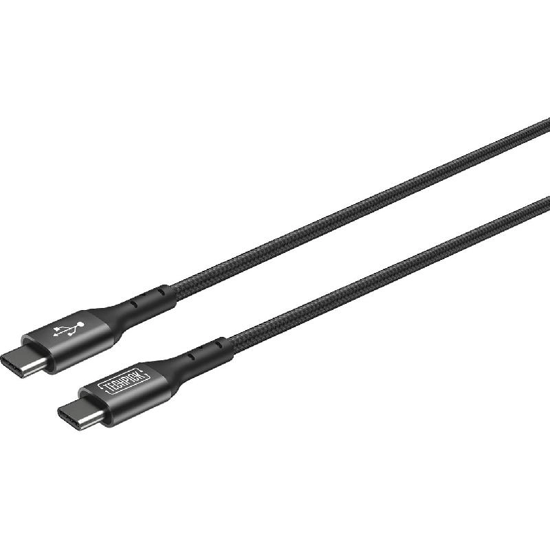 Techpick Charge Cable USB-C to USB-C 1.8m Braided