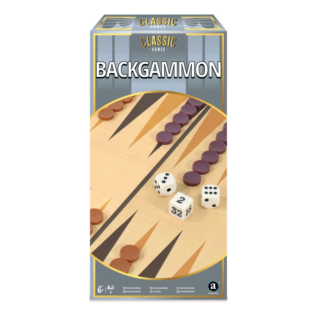Merchant Ambassador Backgammon basic classic games