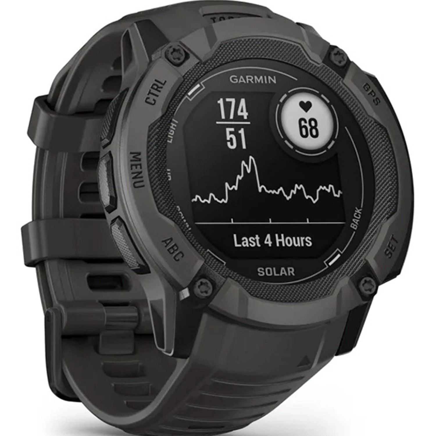 Instinct 2X Solar 50mm Fibre-reinforced polymer GPS