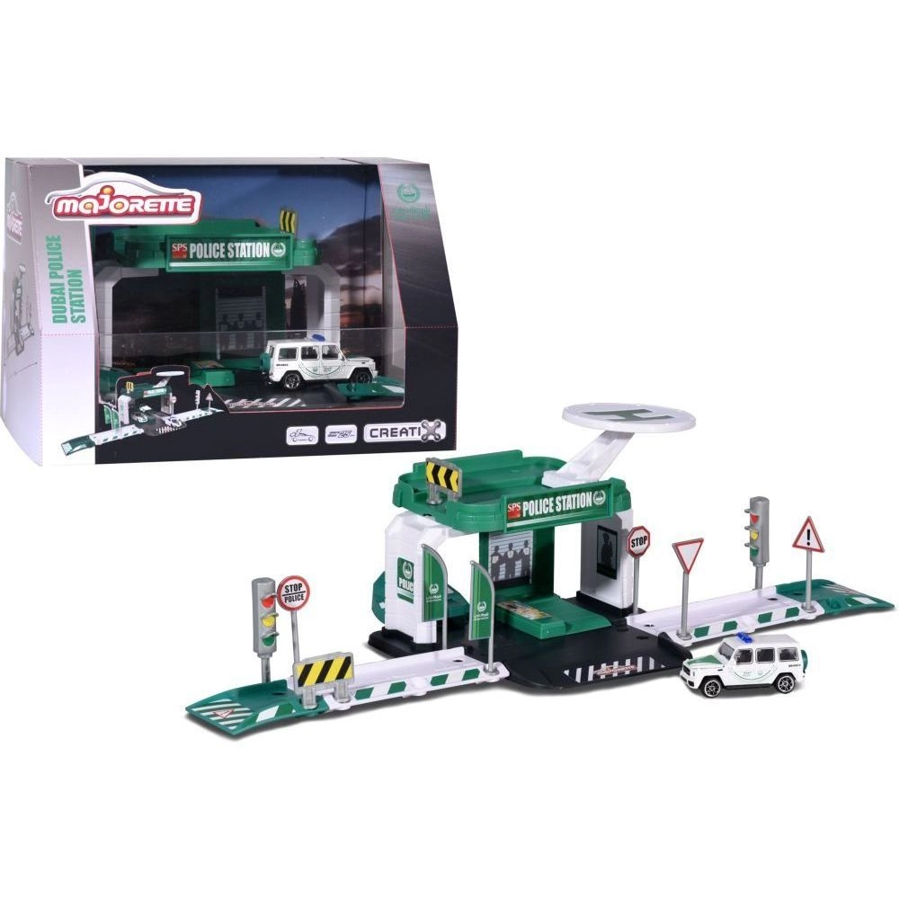 Majorette Dubai Police Office - 1 Car Playset