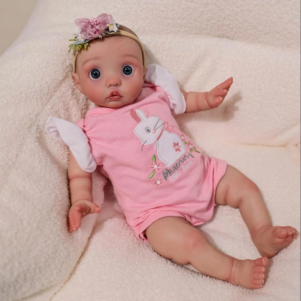 Reborn Baby Doll - 16 inch Vinyl Ages 3+