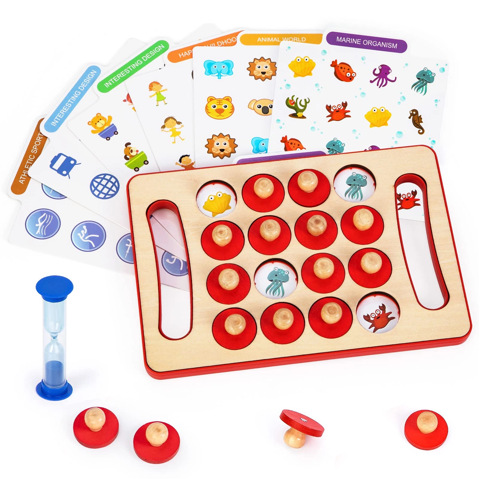 Highttoy memory chess game - 36 months+ 6 pieces