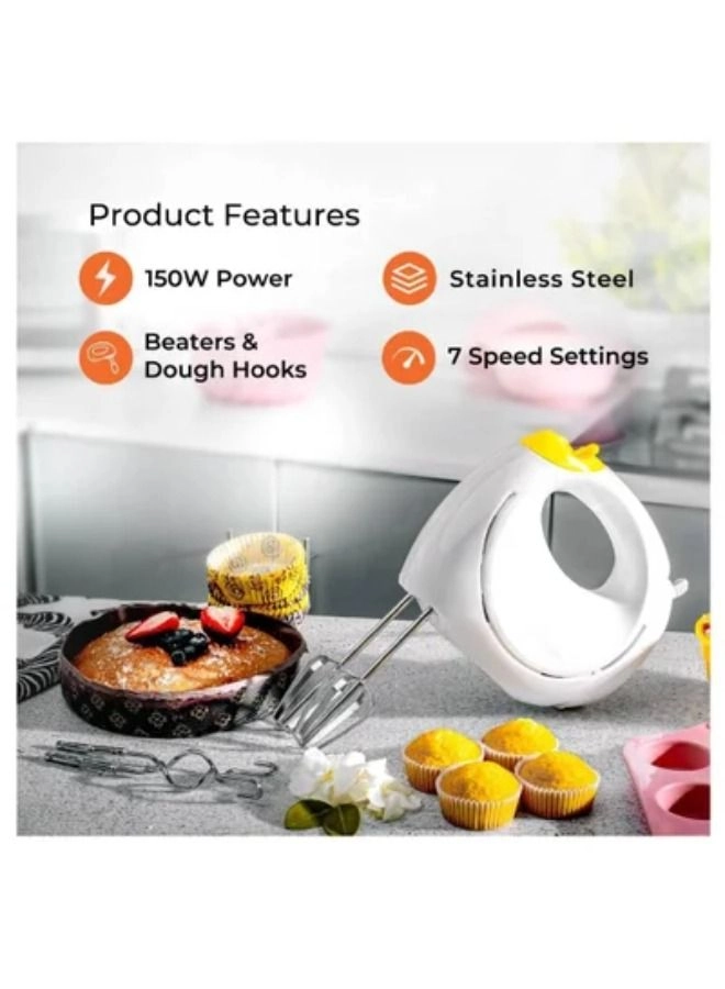 2in1 Wireless Egg Beater Hand Mixer