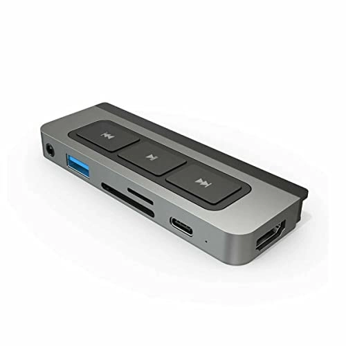 Hyperdrive Media USB-C Hub - 4K 60Hz HDMI 60W PD