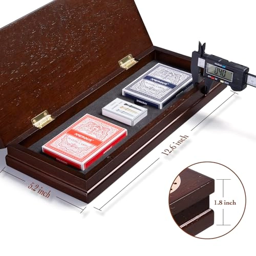 Cribbage Board - 3 Track Foldable Magnetic Lock