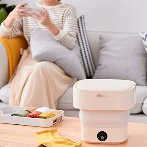 Folding Clothes Washing Machine - Portable Ultrasonic Cleaning