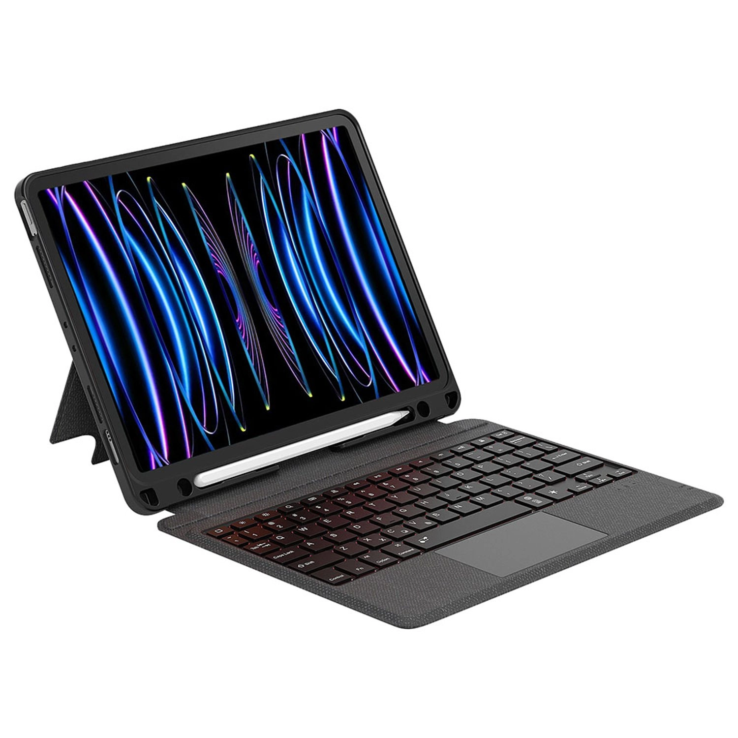 Keyboard Case with Pencil Holder for iPad 10.9-inch/11-inch