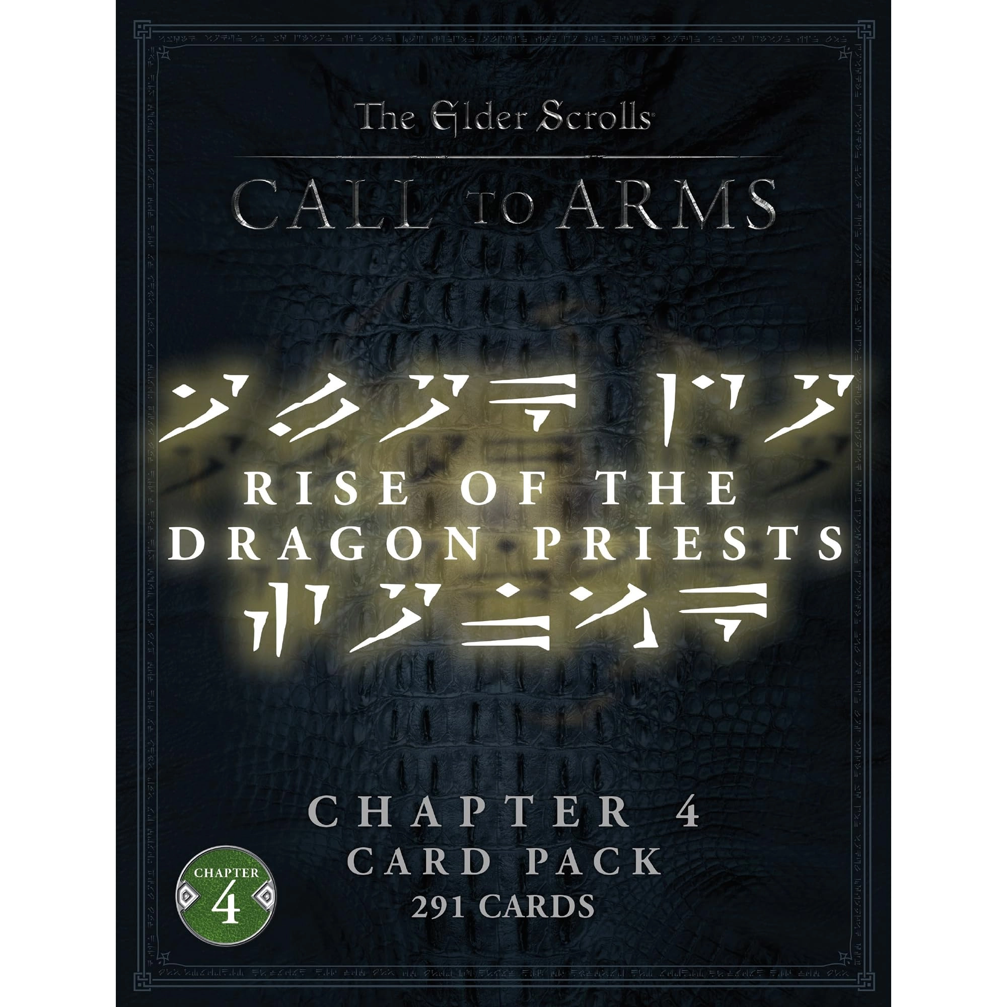 Modiphius The Elder Scrolls: Call to Arms - Chapter 4 Card Pack - Rise of the Dragon Priests