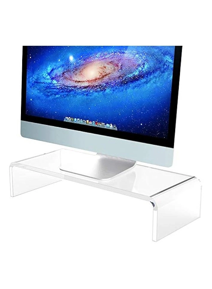 Green Tiger Clear Computer Stand