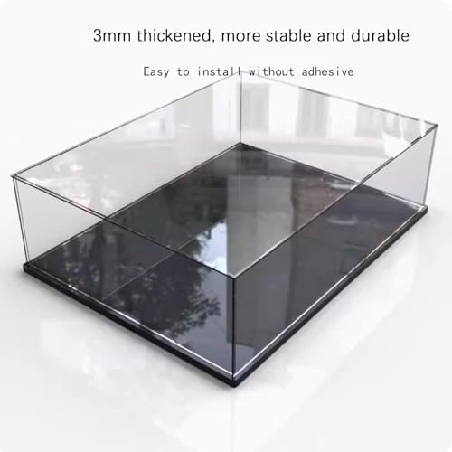 Acrylic Display Case - Compatible with Lego 75192 Black Base 85X65X25cm
