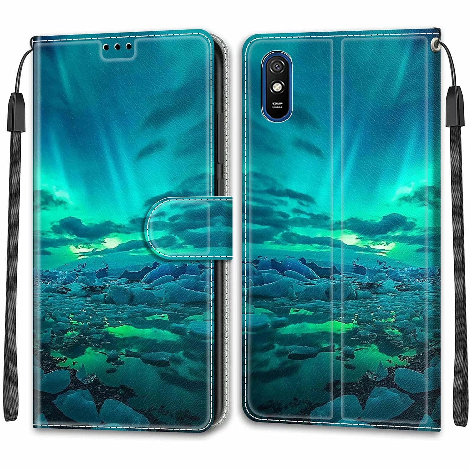 Nadoli Wallet Case for Xiaomi Redmi 9A