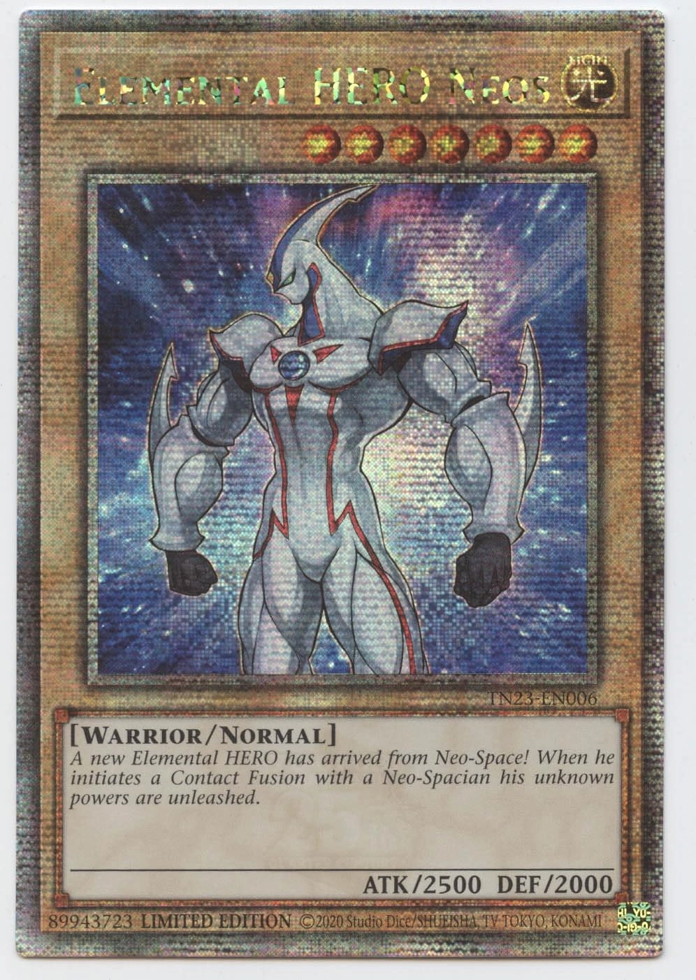 Yu-Gi-Oh! Elemental Hero Neos TN23-EN006