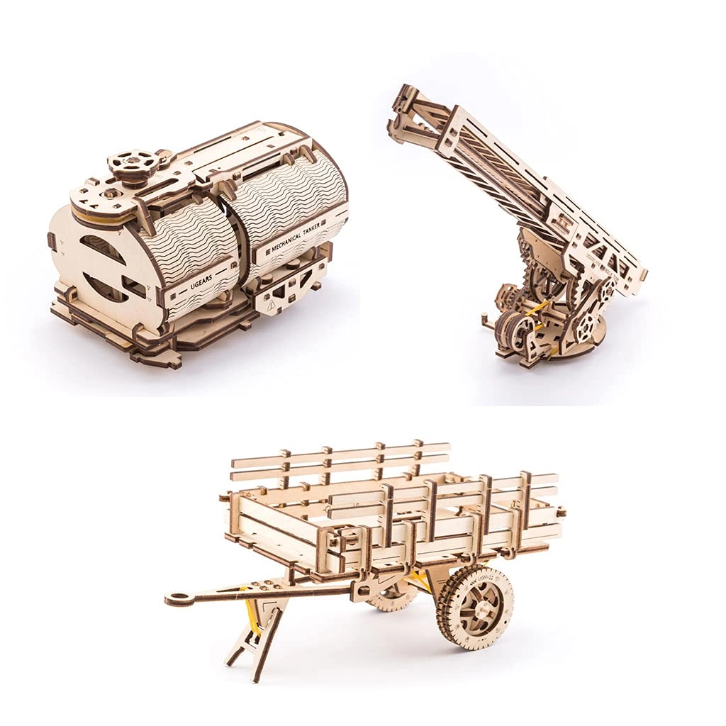 UGears Additions for Truck Mechanical 3D Puzzle - DIY Wooden Construction Set