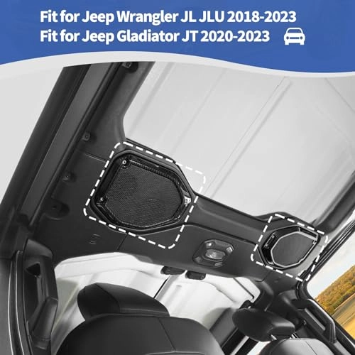A Pillar Speaker Frame Trim Cover - Jeep Wrangler JL 2018-2024