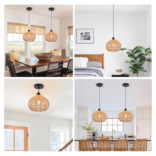 Rattan Lamp - Pendant 31cm