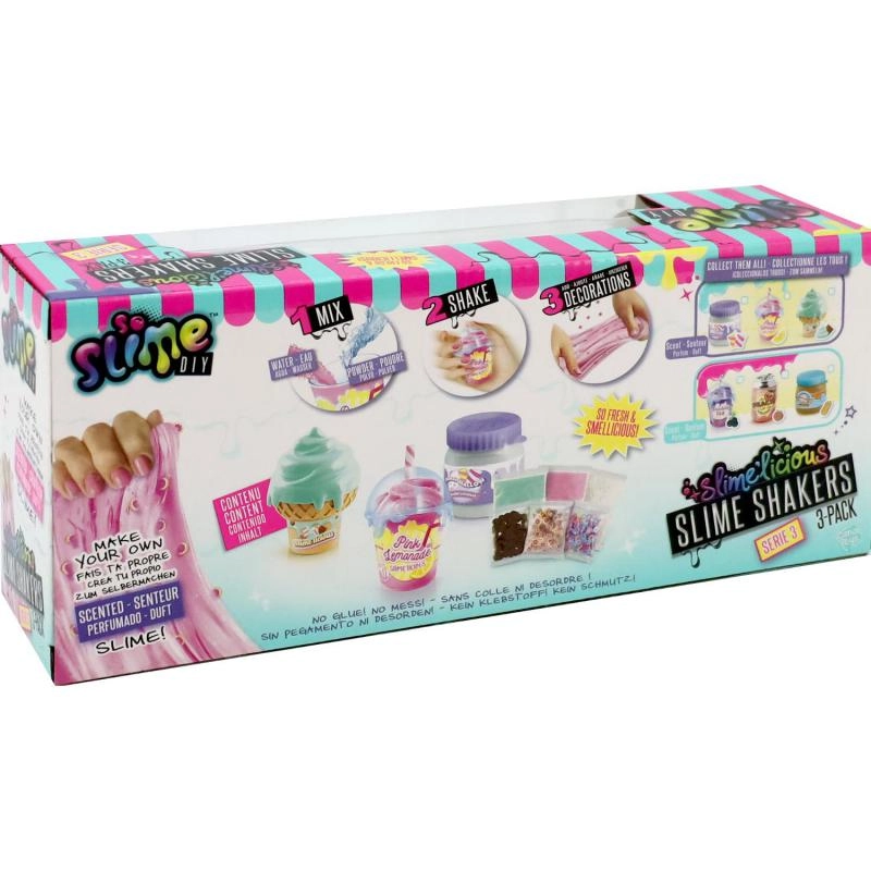 Slimelicious - 3 Pack Assorted Color