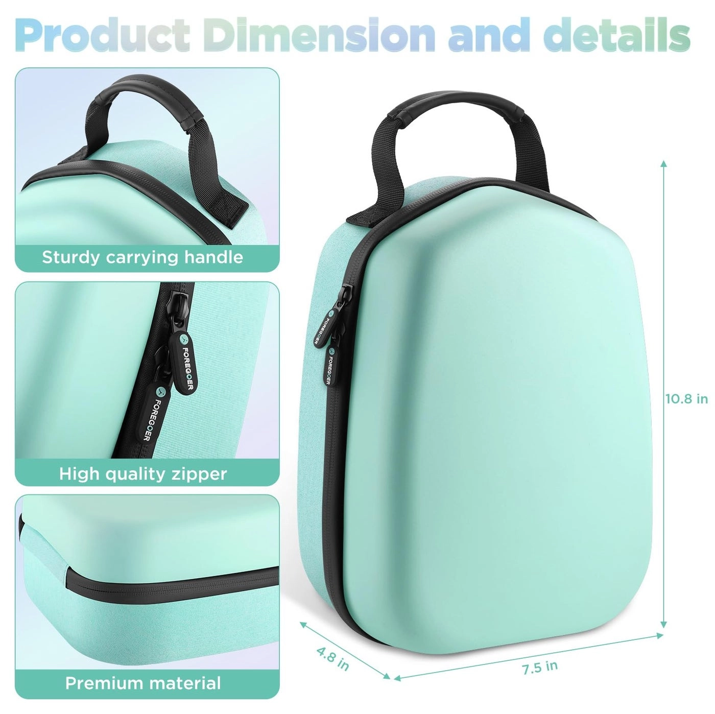 Hard Carrying Case - Compatible with Meta Quest 3S, Quest 3, Quest 2, Vision Pro