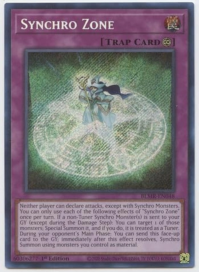 Yu-Gi-Oh! Synchro Zone BLMR-EN048 - 1st Edition - Secret Rare
