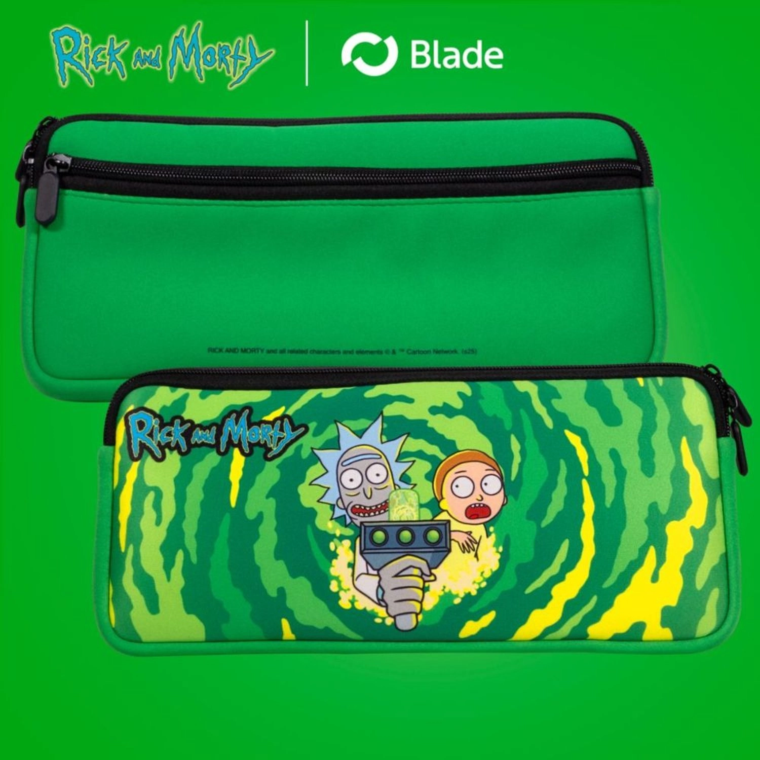 Rick & Morty Starter Case Pack - Nintendo Switch 2 Green