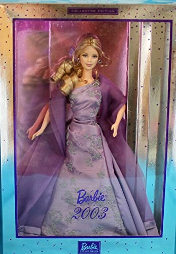 Barbie 2003 Collector Edition - 12" Rhinestone Light Purple Dress Ages 15+