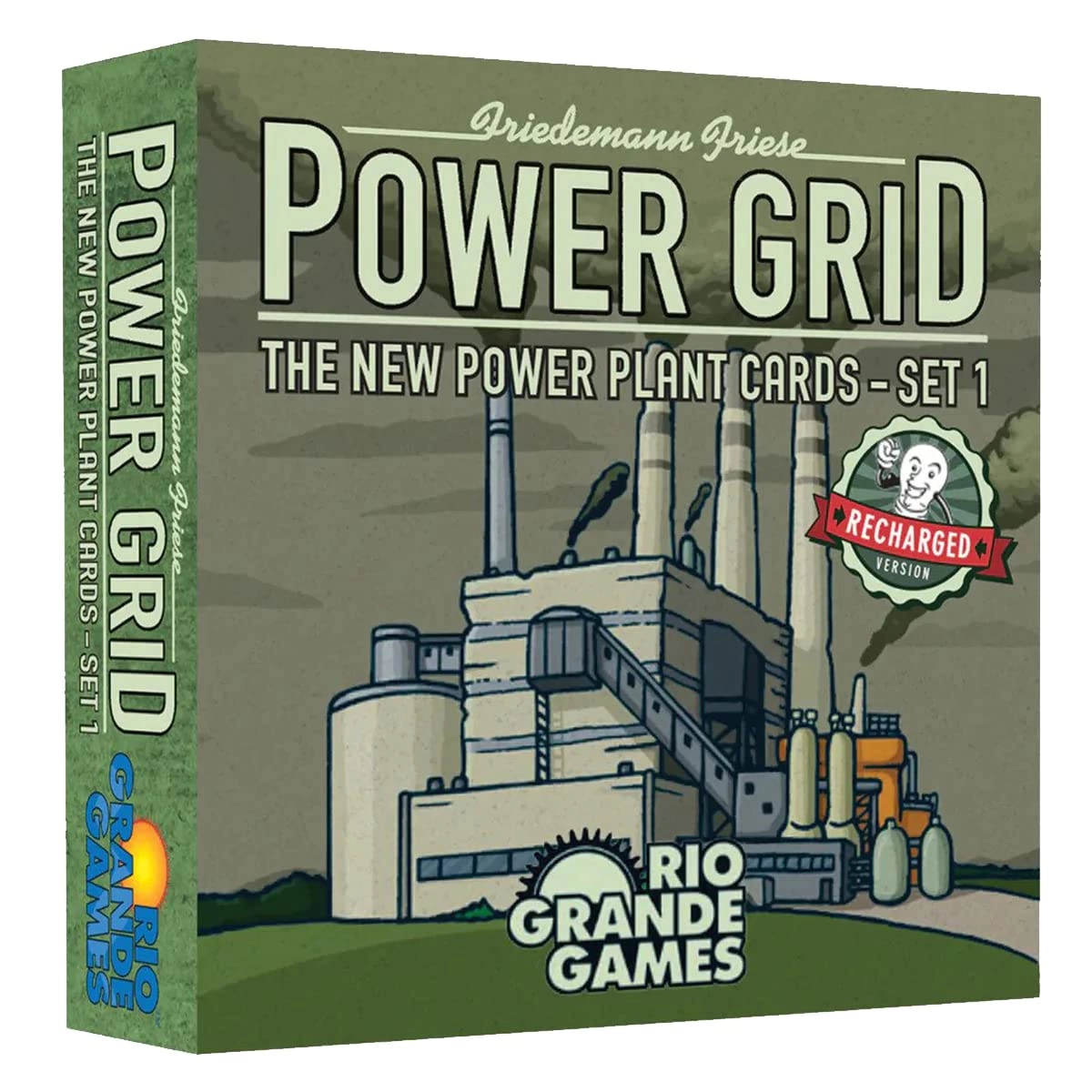 Rio Grande Games Power Grid: New Power Plant Cards - Set 1