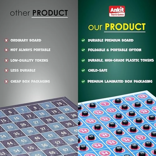 Classic Tambola Game - Age 8+ Years 92 piece(s)