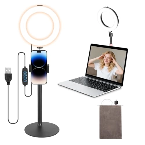 Ring Light - 6.3" 3 Lighting Modes USB Powered