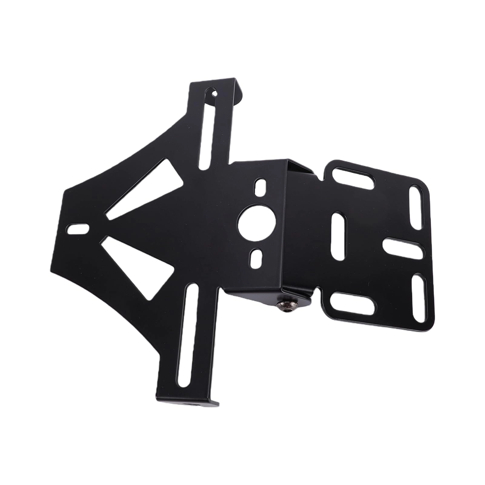 Generic Motorcycle License Plate Holder - Adjustable Steel Black CBR1000R