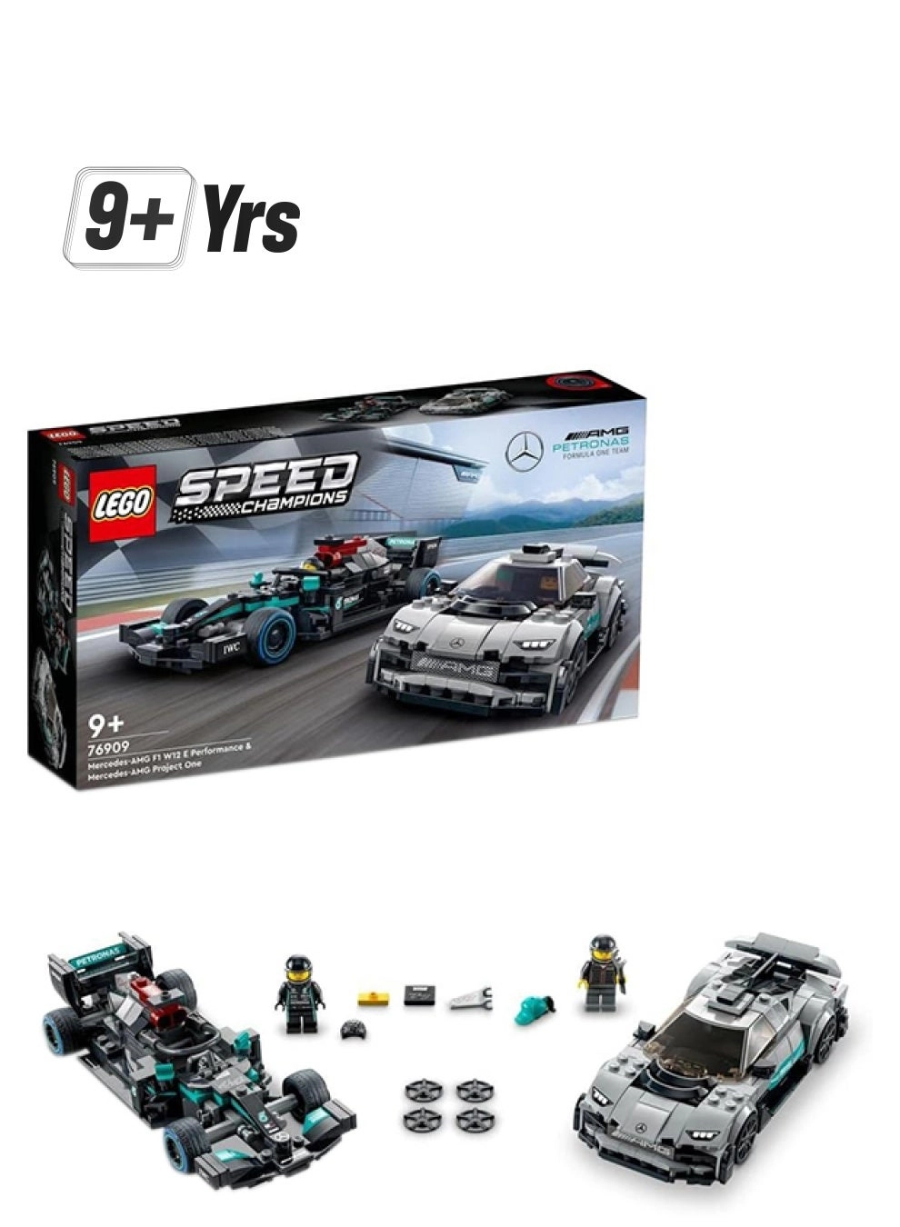 Mercedes-AMG F1 W12 E Performance + Mercedes-AMG Project One (76909) - Speed Champions