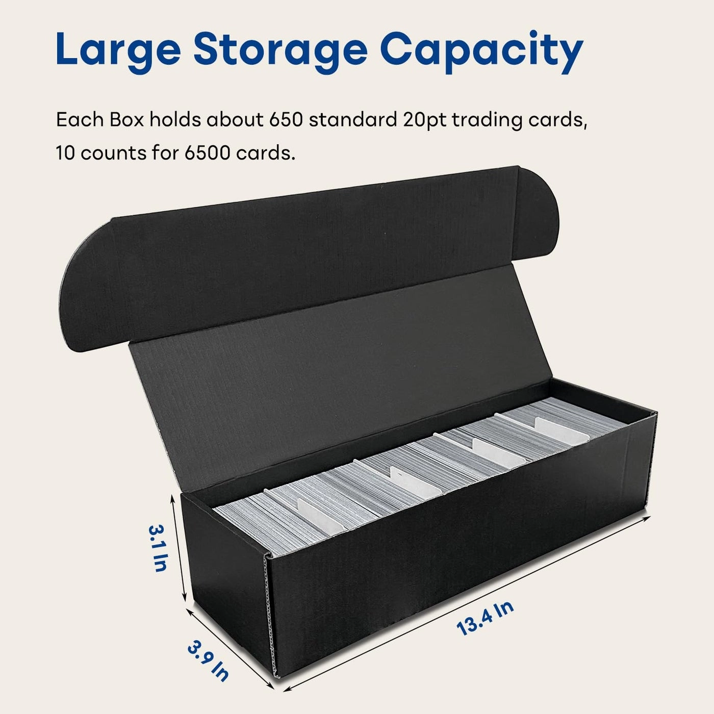 Trading Card Storage Box - 10 Count