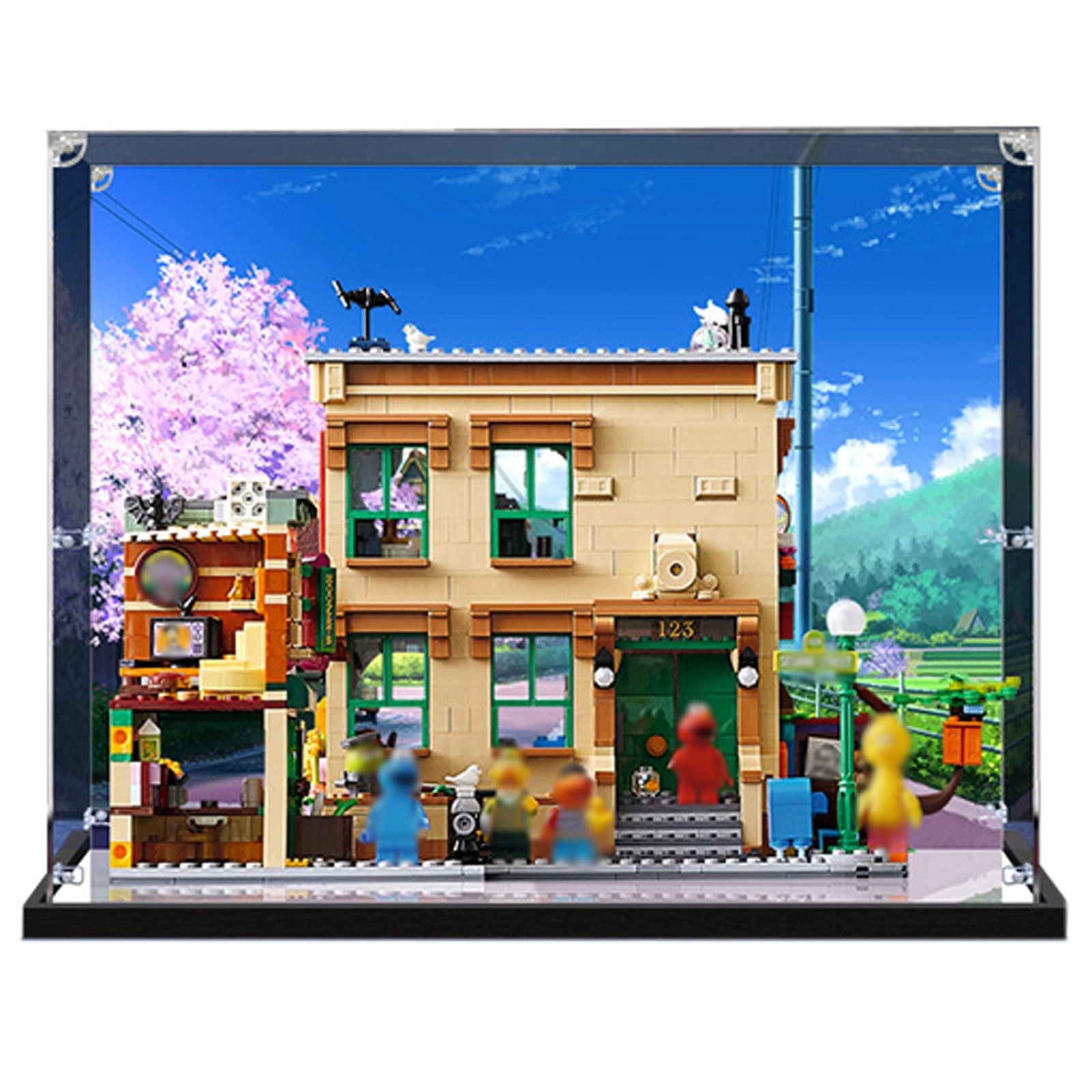 TIANQING Acrylic Display Case - Fits 21324 Transparent 2MM