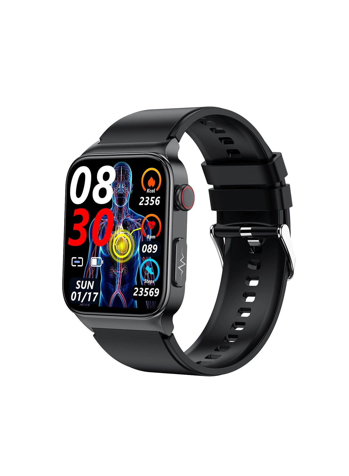 Health Smart Watch - Blood Glucose Monitoring Uric Acid Heart Rate