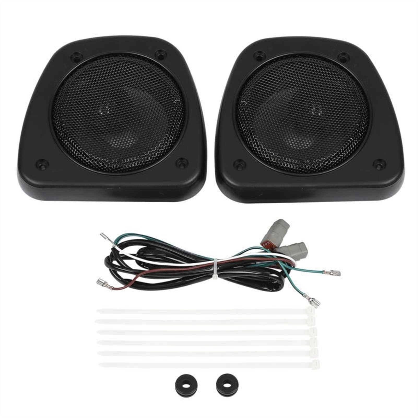 Motorcycle Audio Fairing Lower Speaker Kit - 2