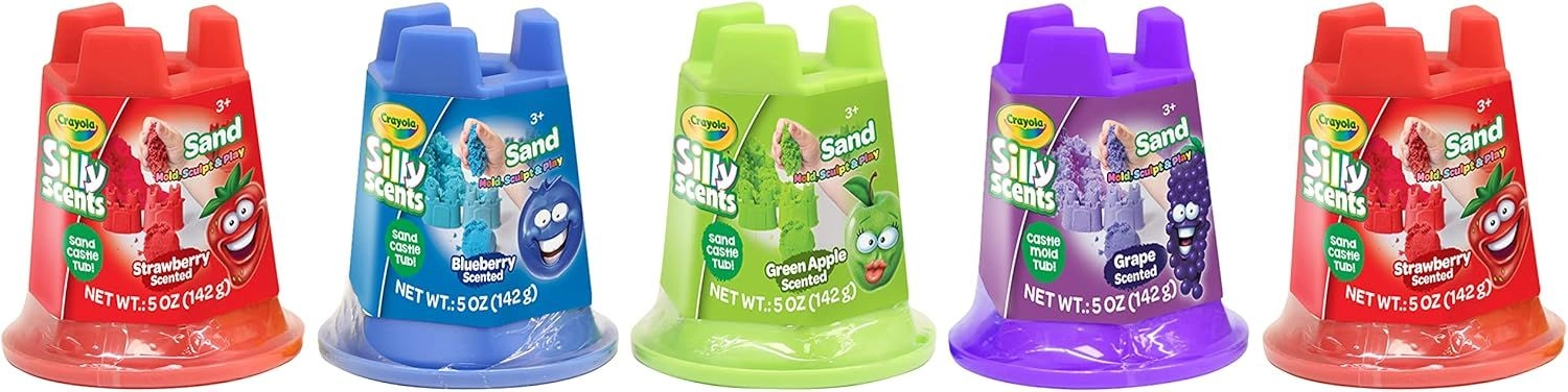 Silly Scents Sand Tube - 5 Pc
