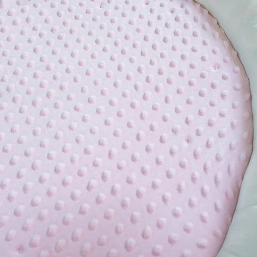 Baby Round Comfy Gym Play Mat - Pink Suitable for 3 months & above